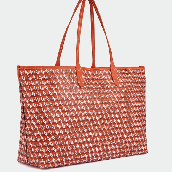 I Am A Plastic Bag Tote Recycled Coated Canvas